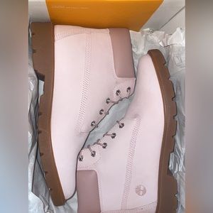 Light Pink 6 IN Waterproof Timberland Boot